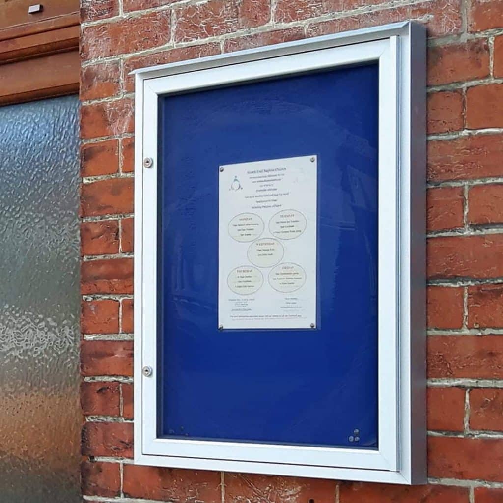 Outdoor Wall Mounted Notice Boards