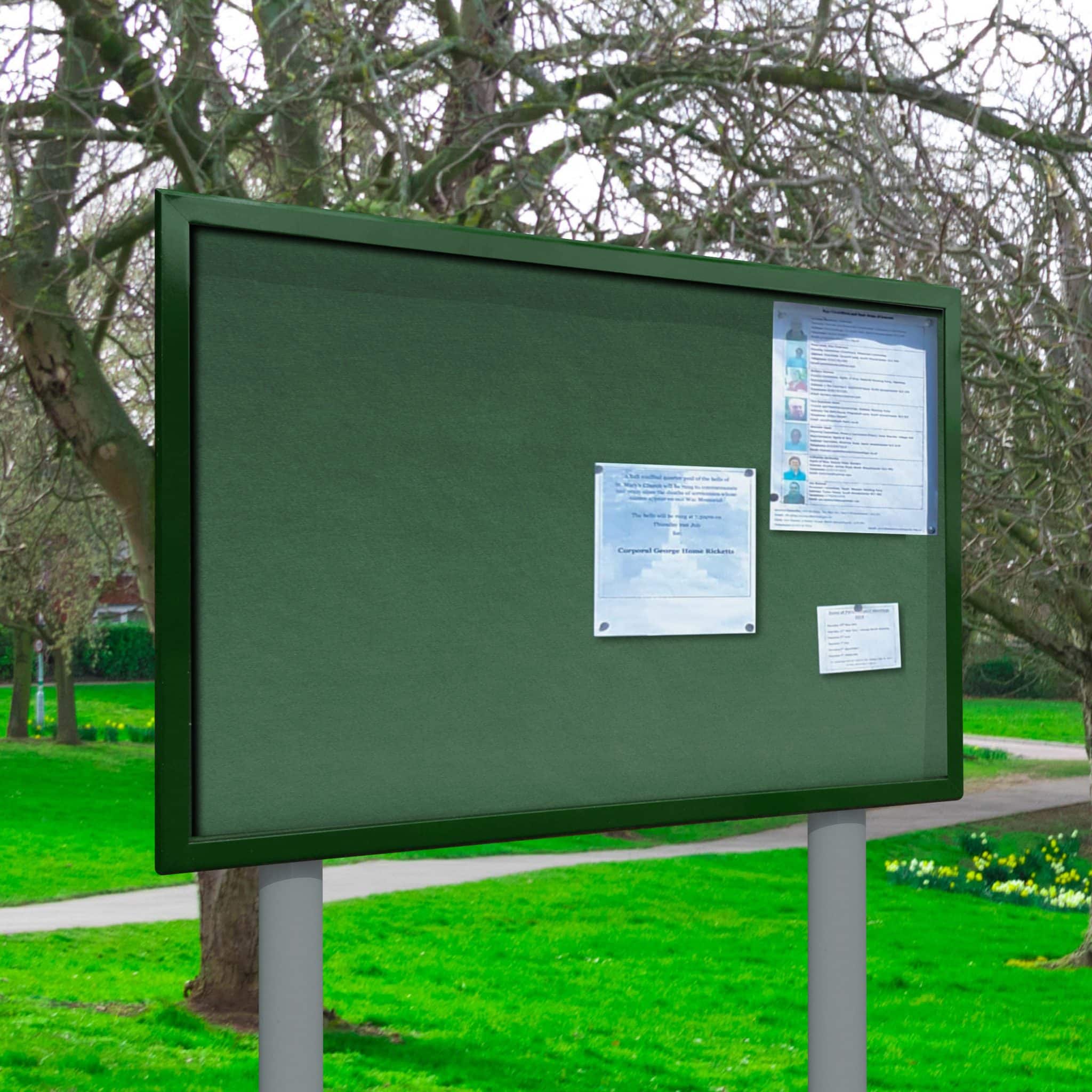 Outdoor External Post Notice Boards